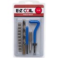 E-Z Lok Free-Running Helical Insert Repair Kit, Helical Inserts, M3.5-0.60, Plain 18-8 Stainless Steel SK40315